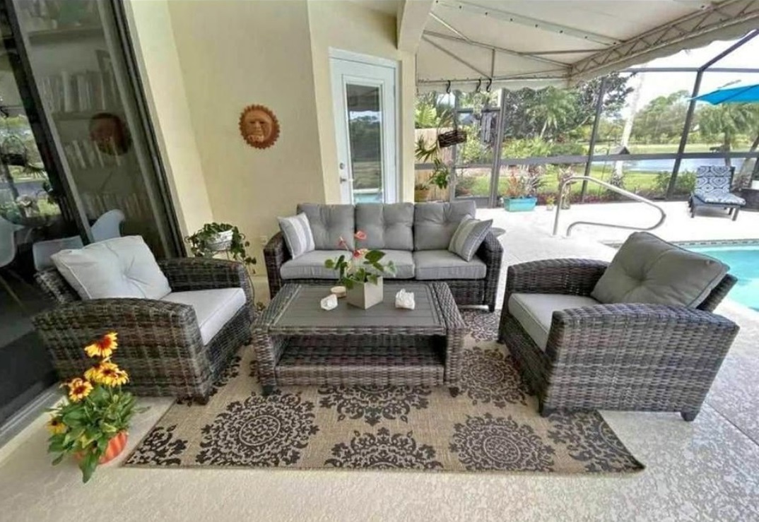 American Design Furniture by Monroe - Bayside Outdoor Set